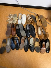 13 Paar 40er/50er Jahre Schuhe  Gr.3 - 3 1/2 - 4 - überwiegend kleine Defekte