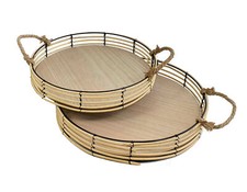 2er Set Bambus Tablett - 41 /