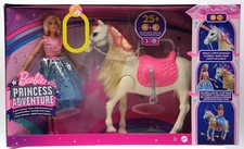 - BARBIE & tanzendes Pferd Puppe-GML79 Barbie Prinzessinnen Abenteuer- MATTEL