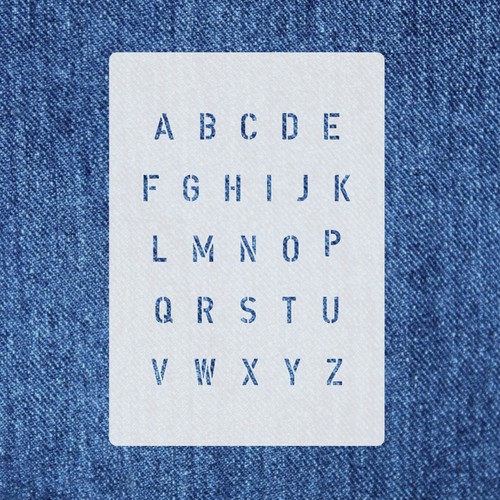 Buchstaben 1cm