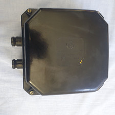 Seltener Bakelit vorschaltgerät Kasten v LBL DDR  HQL 250 Leipziger Leuchtenbau