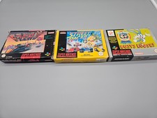 Snes 3 Spiele in OVP,F-Zero ,Street Racer,Busts Loose,Super Nintendo