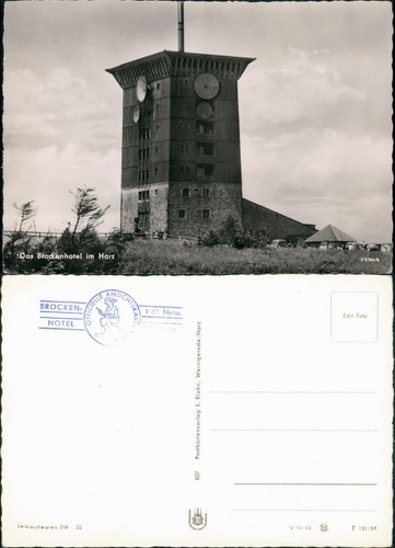 Ansichtskarte ilsenburg - ansichtskarte,