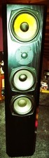 Schwarze Standlautsprecher    sehr guter Klang   2 Boxen   NUR ABHOLUNG !