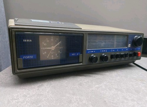 Vintage tesla funkuhr space - tesla,