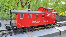 Lgb 46710 caboose white pass - lgb,