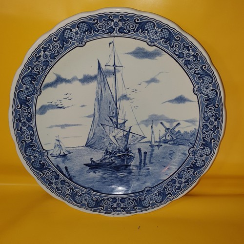 Großer wandteller boch delft - großer,