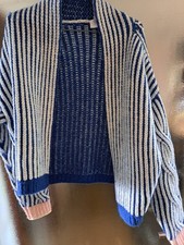 BOGNER DAMEN Strickjacke - Oversized - Alpaka Wolle - ungetragen -  Größe 36