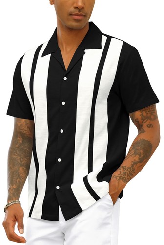 Bowlingshirt für herren - bowlingshirt,