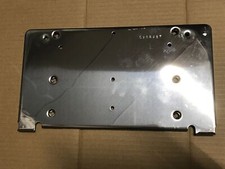 CHRYSLER DODGE JEEP PLYMOUTH RAM KENNZEICHENHALTER VORNE CHROM NEU 05288487 !!!!