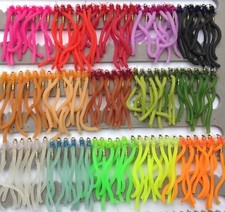Squirmy Worms Forelle Fliegen Köder mehrere Optionen Farbe und Größe wählen 