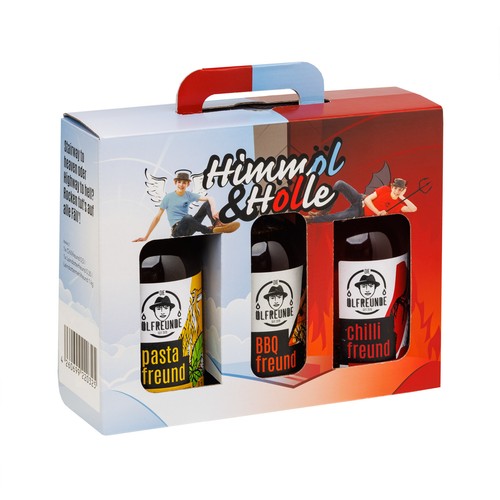 Geschenkset gewürz öl - 3x, gewürz-Öl