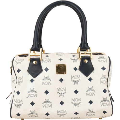 Mcm white visetos - mcm, monogram