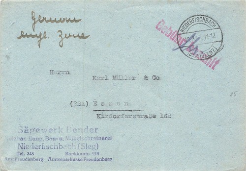 845273 all bes gebühr - bes.,