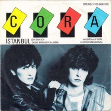 Cora - Istanbul (Da Sah Ich Deine Braunen Augen) P 7" Single Schallplatte 66080