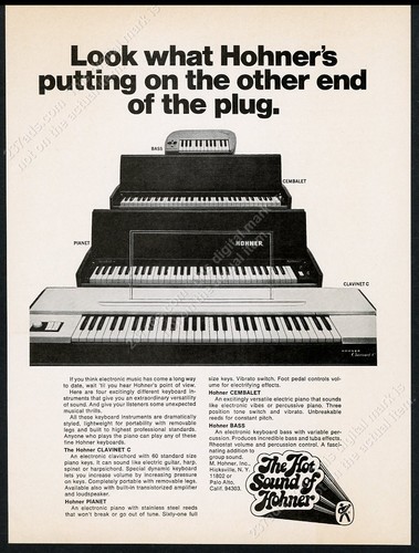 1971 hohner clavinet pianet - hohner,
