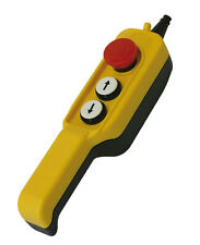 Hängetaster 3 Tasten Not-Aus Auf/Ab Kransteuerung Steuerflasche, JSJHD03-01