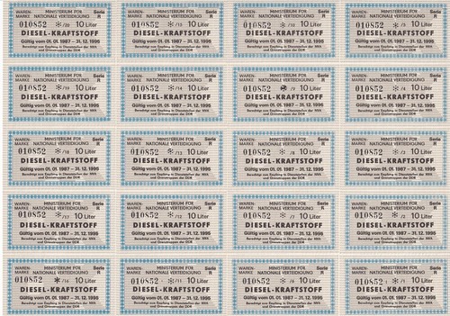 Ddr warenmarke der nva - ddr, für
