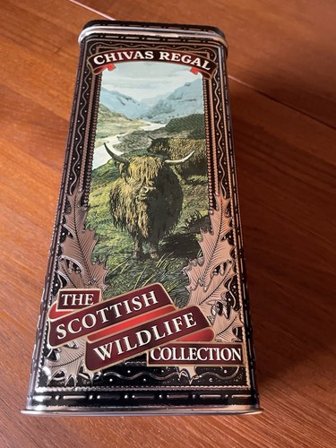 Whisky blechdose leer chivas - whisky,