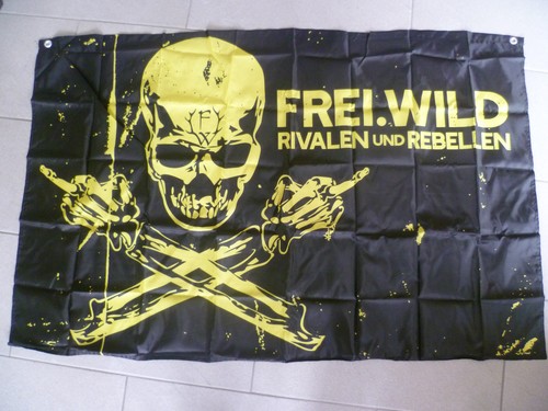 Frei wild fahne flagge - fahne, /