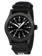 KHS Herrenuhr Platoon Stahl Solar Schwarz PLABSS.NXT7
