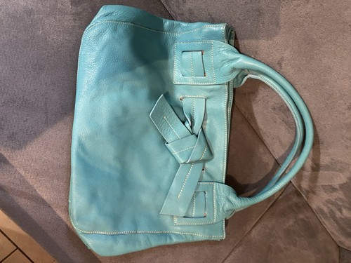 Türkisfarbene ledertasche - türkisfarbene,