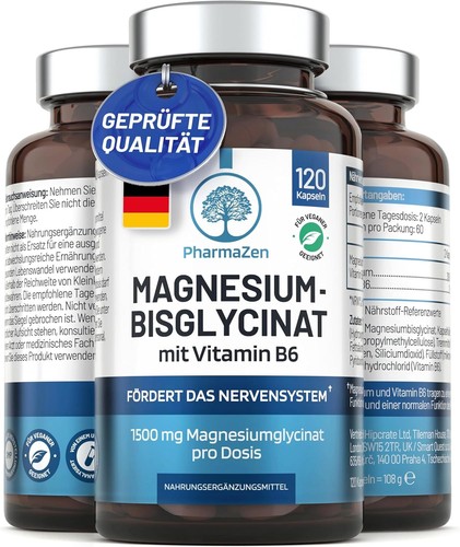 Magnesium bisglycinat 1500mg - magnesium,