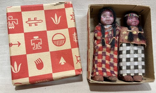 Skookum puppen indianer - puppen, 3"