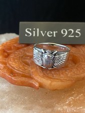 Silber Skarabäus Bandring