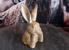 Büste Hase Dekofigur Natur