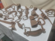 Biete euch XXL Konvolut Pferde Geschirr Wagen Kutschen Geschirr  Eisen Geschirr