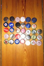 33 verschiedene Kronkorken: Bier, Cola, Fanta, Spreequell