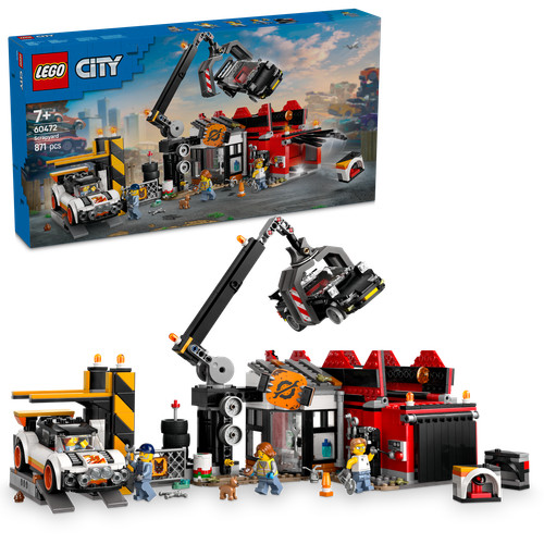 Lego city schrottplatz mit - lego,