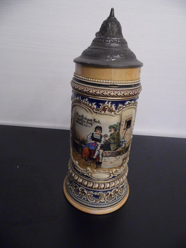 Alter steinzeug bierkrug - alter,