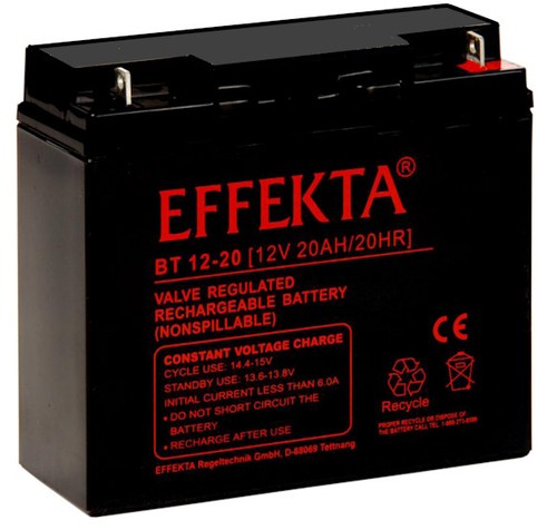 Effekta bt12 12v 20ah agm - bt12-20,