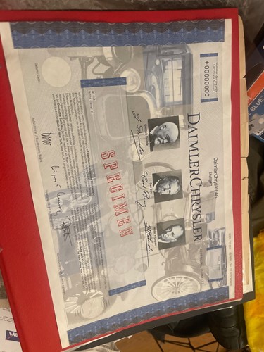 Daimler crysler specimen - daimler,