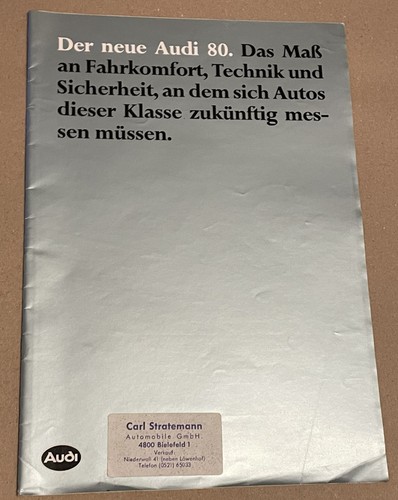 Prospekt audi von 1978 - audi, 8.