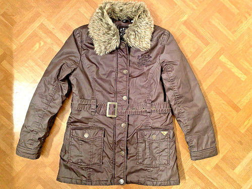 Winterjacke braun 152 - winterjacke,