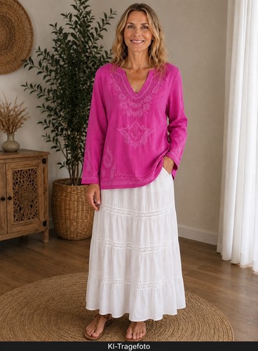 Vintage tunika bluse - tunika, gr.
