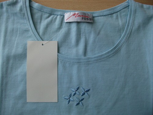 Neu top mit stickerei - top,