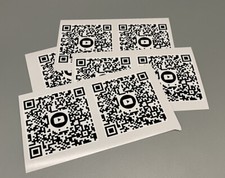 10x dein QR Code Homepage URL Instagram Youtube Aufkleber Auto Sticker Linktree