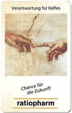 Telefonkarte O 1146 von 1994 , Ratiopharm , leer