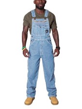 Herren Latzjeans Overall Denim