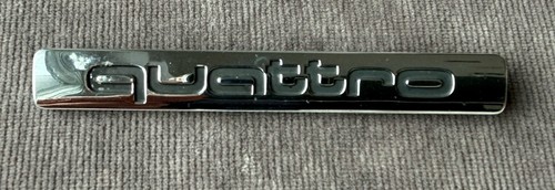Audi quattro plakette emblem - audi,