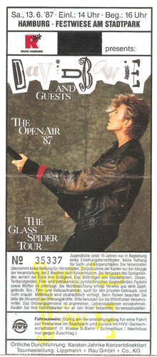 David bowie glass spider - david,