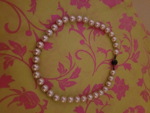 Vintage perlenkette damen - perlenkette,