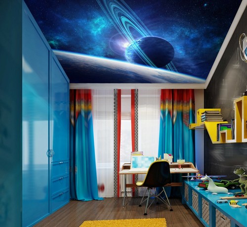Blau planet wolke - 3d, 1148