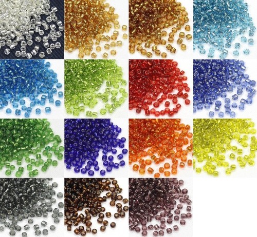 20g rocailles 2mm perlen - 20g,