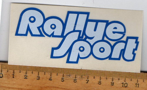 Alter aufkleber rallye - :,