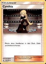 Pokemon 119/156 Cynthia - Sonne und Mond - Ultra-Prisma